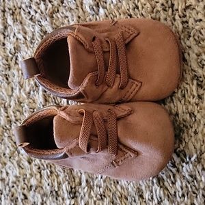 Baby brown shoes